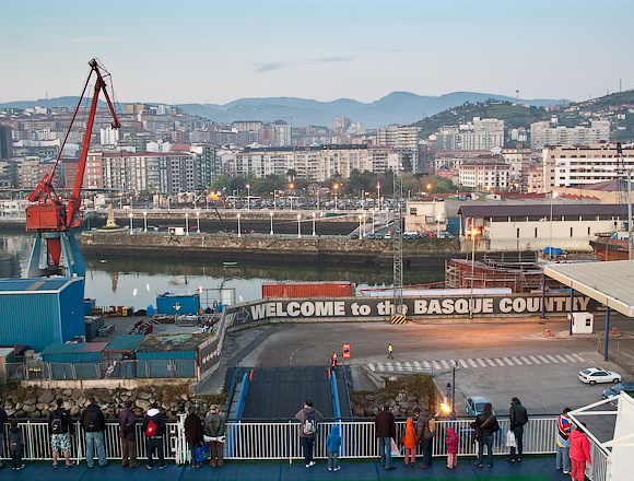 Note no mention of Spain, the Basques are fiercely proud of their region