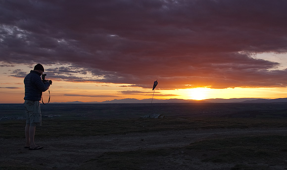 La Muela sunset