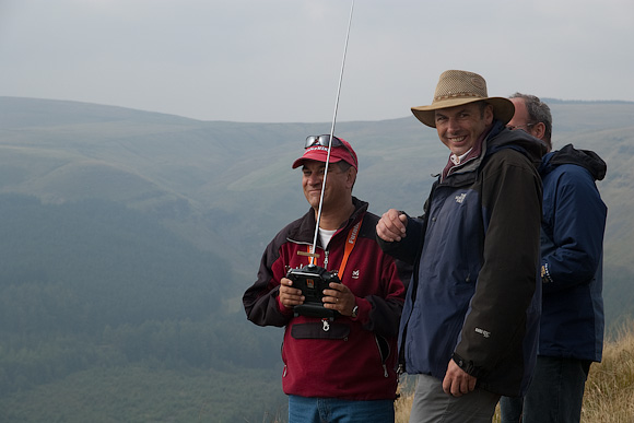 (L-R) Pierre Rondel, Mike Evans, Iain Rose