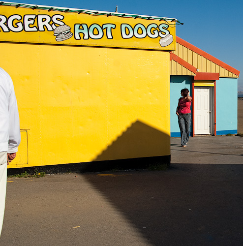 Burger stall, Porthcawl