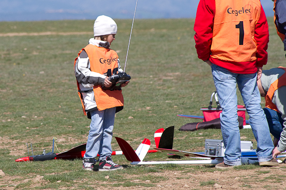 This little fella's name is Hugo and he flew amazingly well - and he's just 9 years old!