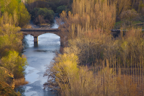 The river Henares taken from the DS spine. First time I'd walked along that route.