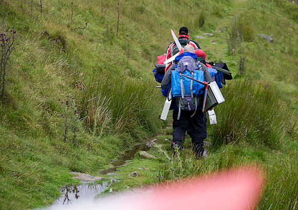 Changing slopes: the march back to the car