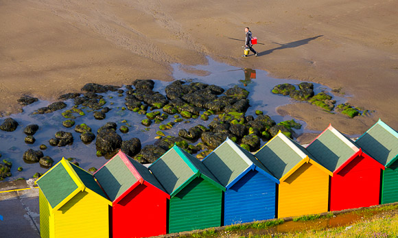 Beach huts