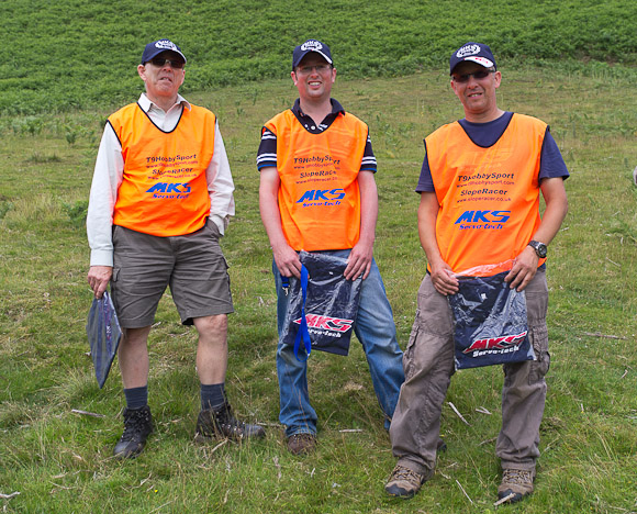 Winning Team DHP: Keith Wood, Paul Middleton and Rich Bago