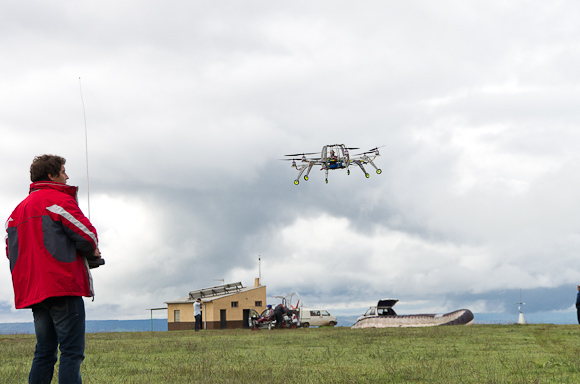 Impressive multirotor demo