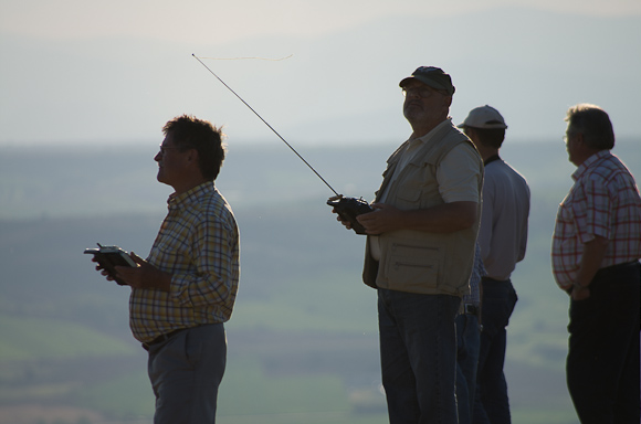 Wednesdays is Club day for the local flyers