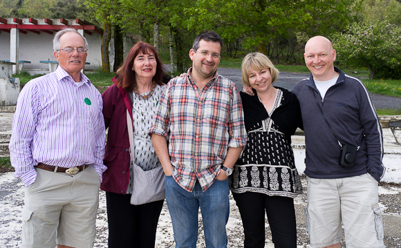 The end of a day to remember!