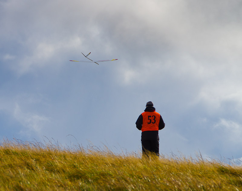 Peter Gunning on approach