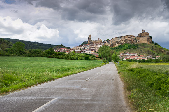 Beautiful village of Frias, between Vitoria and Bilbao